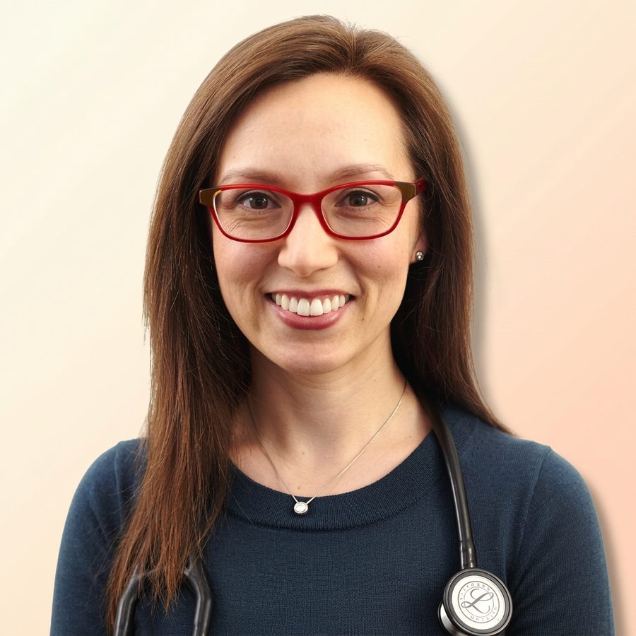 Illustrated portrait of Dr. Elizabeth Evans